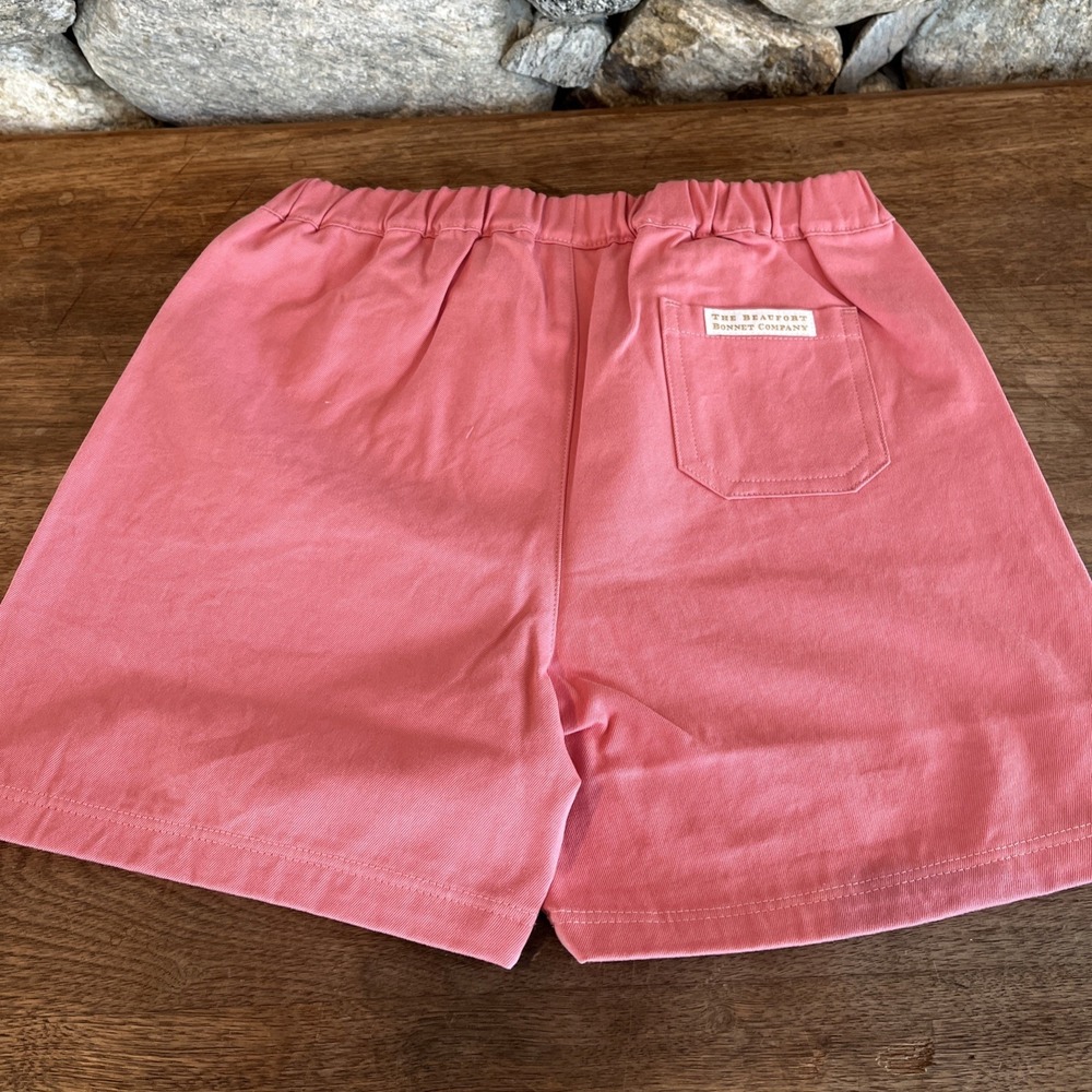 Beaufort Bonnet Co Boys Nantucket Red Shelton Shorts, Striped Polo Shirt Outfit - Picture 5 of 14